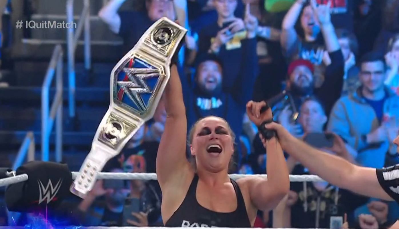 The new SmackDown Women&#039;s Champion awaits a new challenger