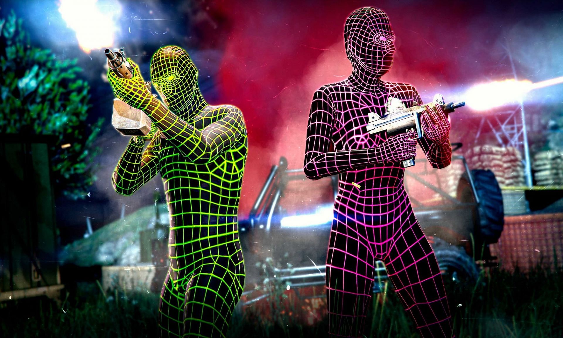 Players can have their own 3D wireframe model (Image via Rockstar Games)