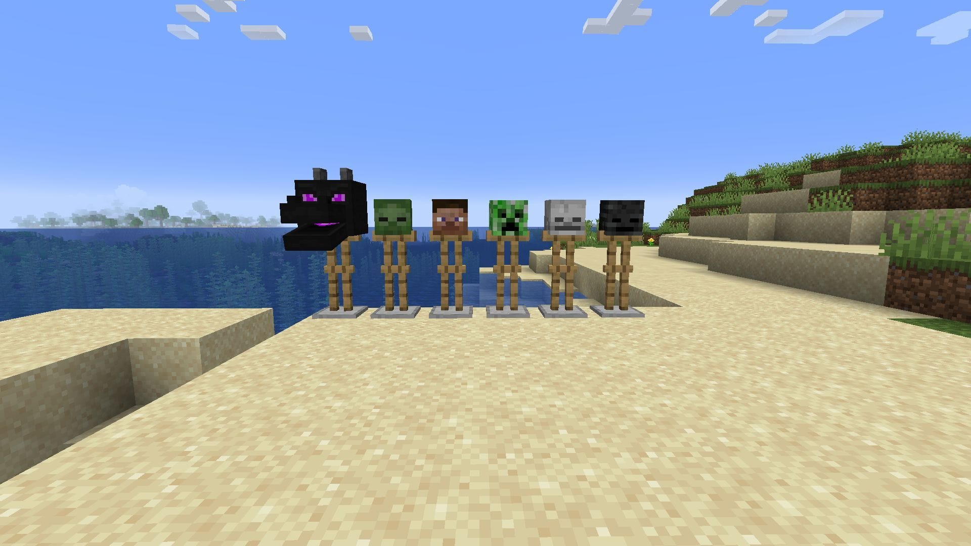 Minecraft how to get a creeper head