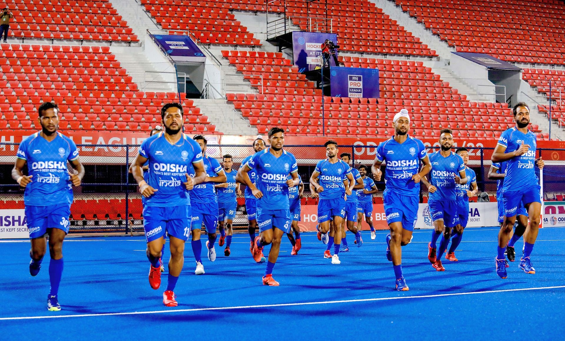 A file photo of the Indian men&#039;s hockey team. (PC: Hockey India)