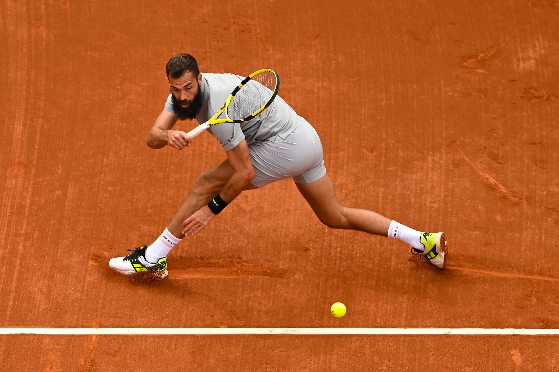 Benoit Paire at the 2022 Barcelona Open