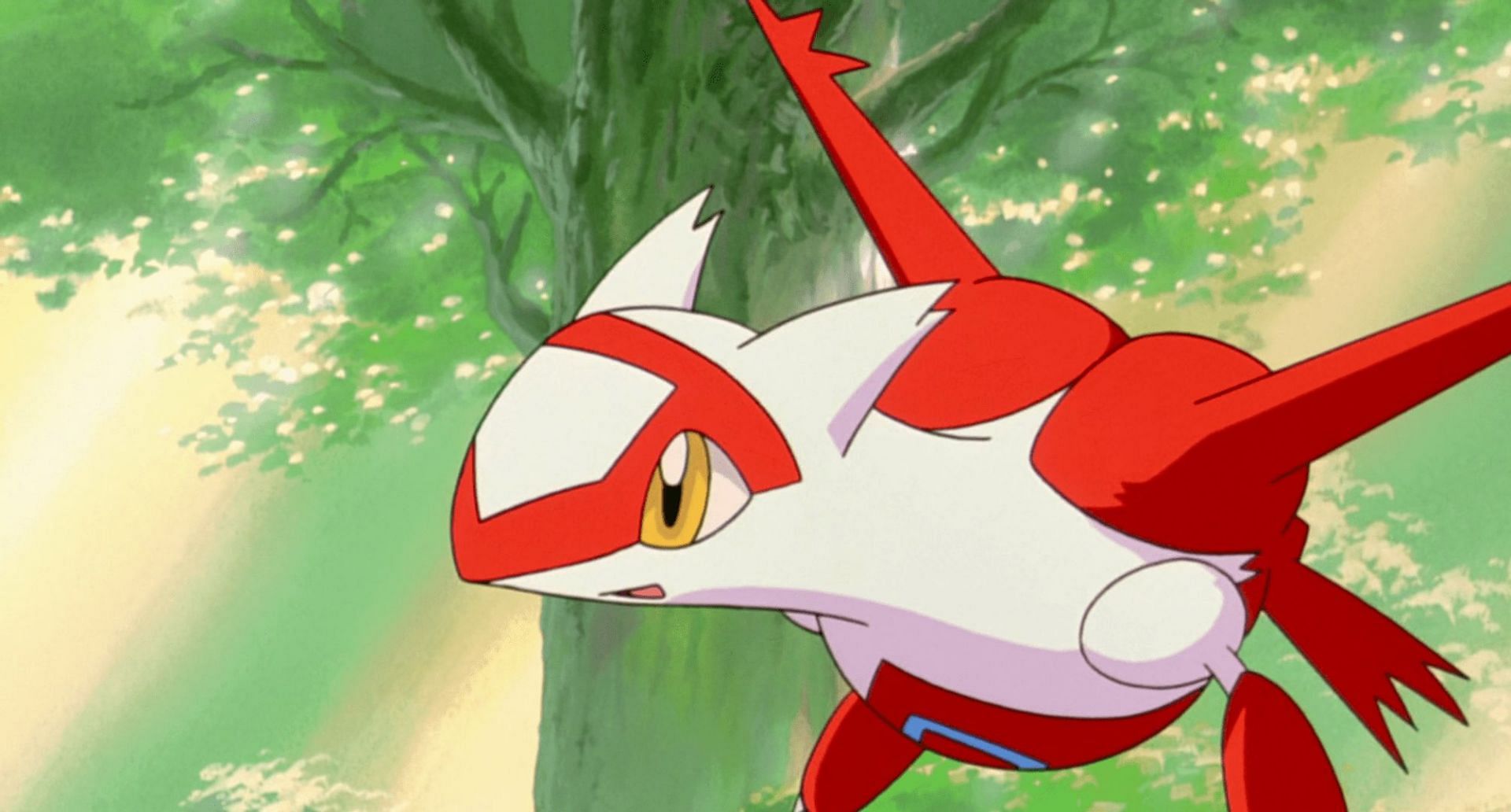 Latias as it appears in the fifth Pokemon movie (Image via The Pokemon Company)