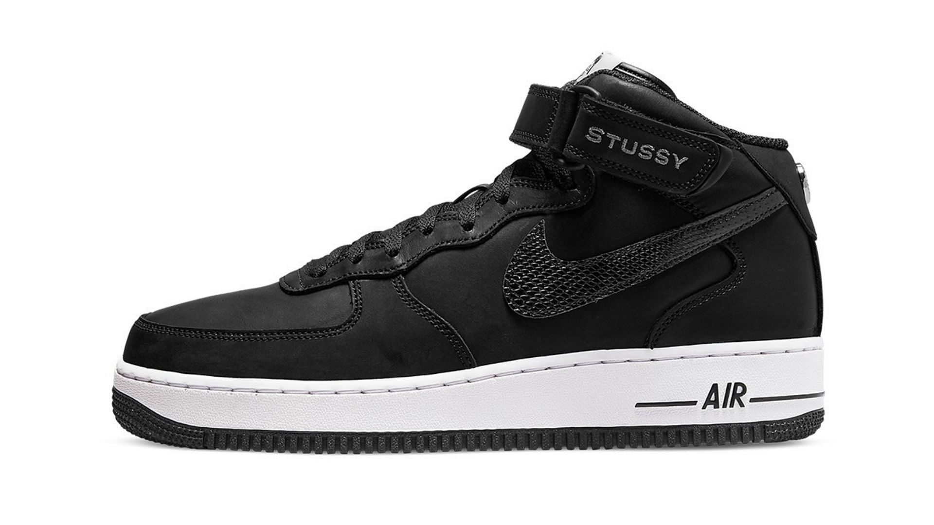 Stussy X Nike Air Force 1 Mid Black: Where to buy, price and more 