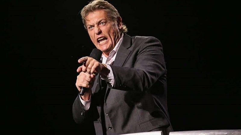 William Regal in his General Manager role during NXT