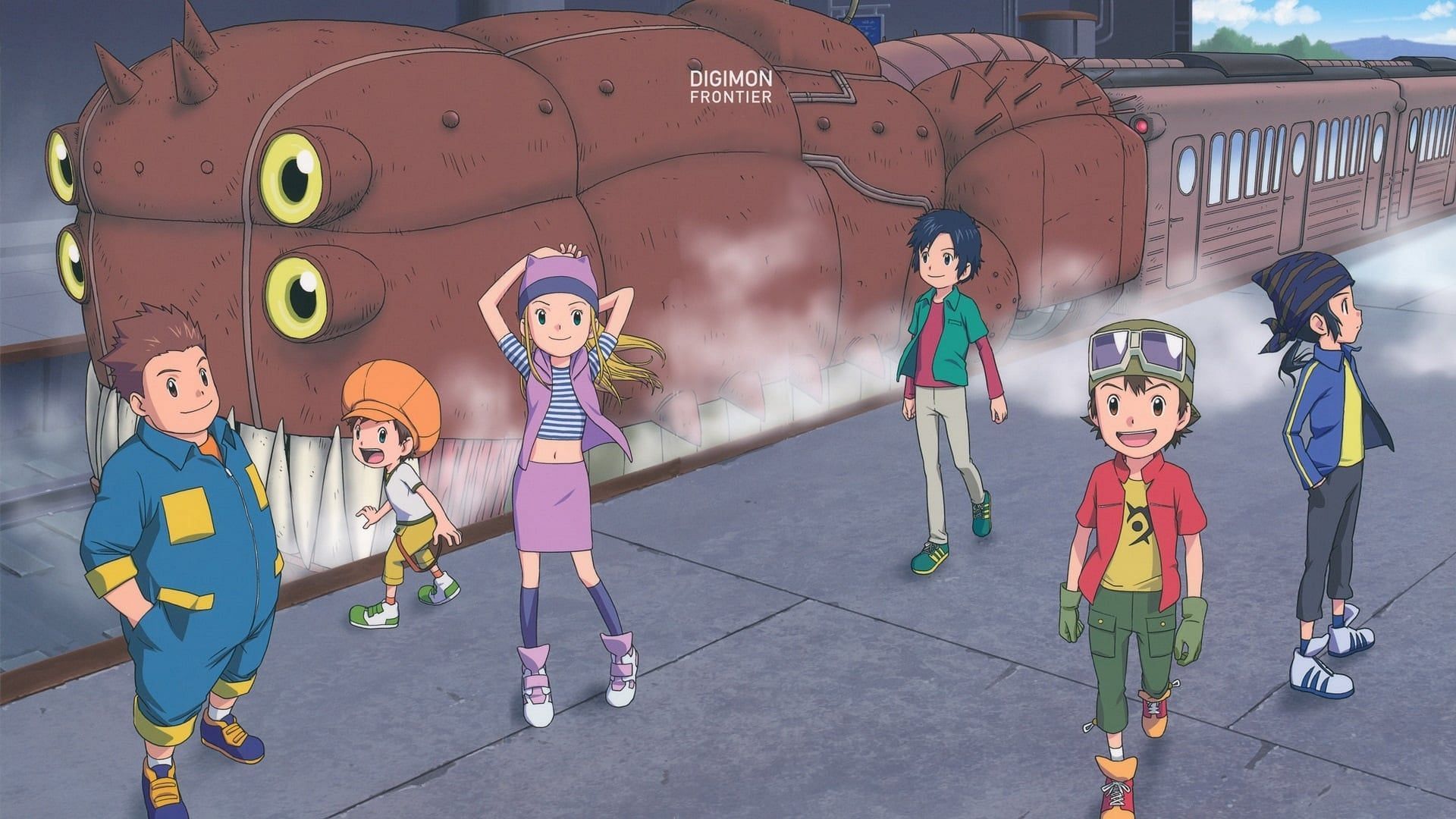 The digidestined from Digimon Frontier (Image via Toei Animation)