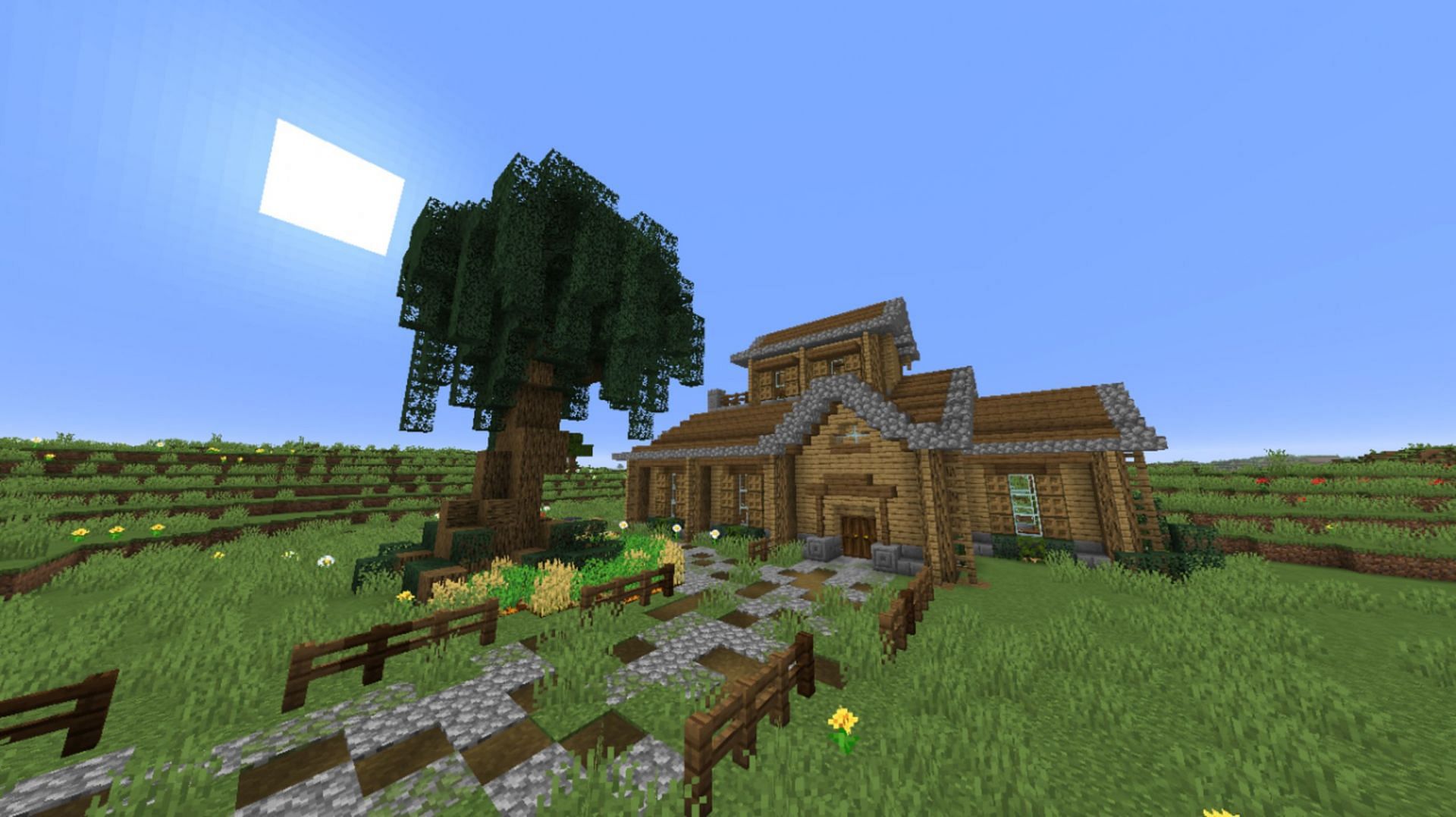 10 great Minecraft houses to build in a plains biome (2022)