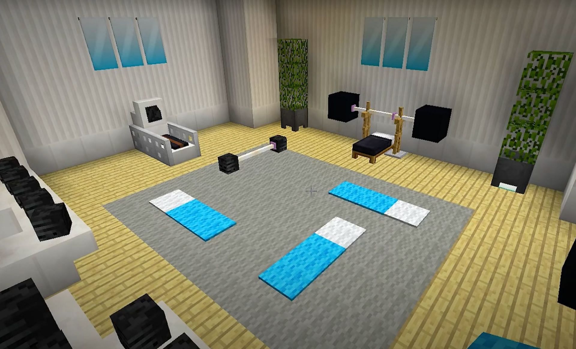 how-to-make-a-gym-in-minecraft