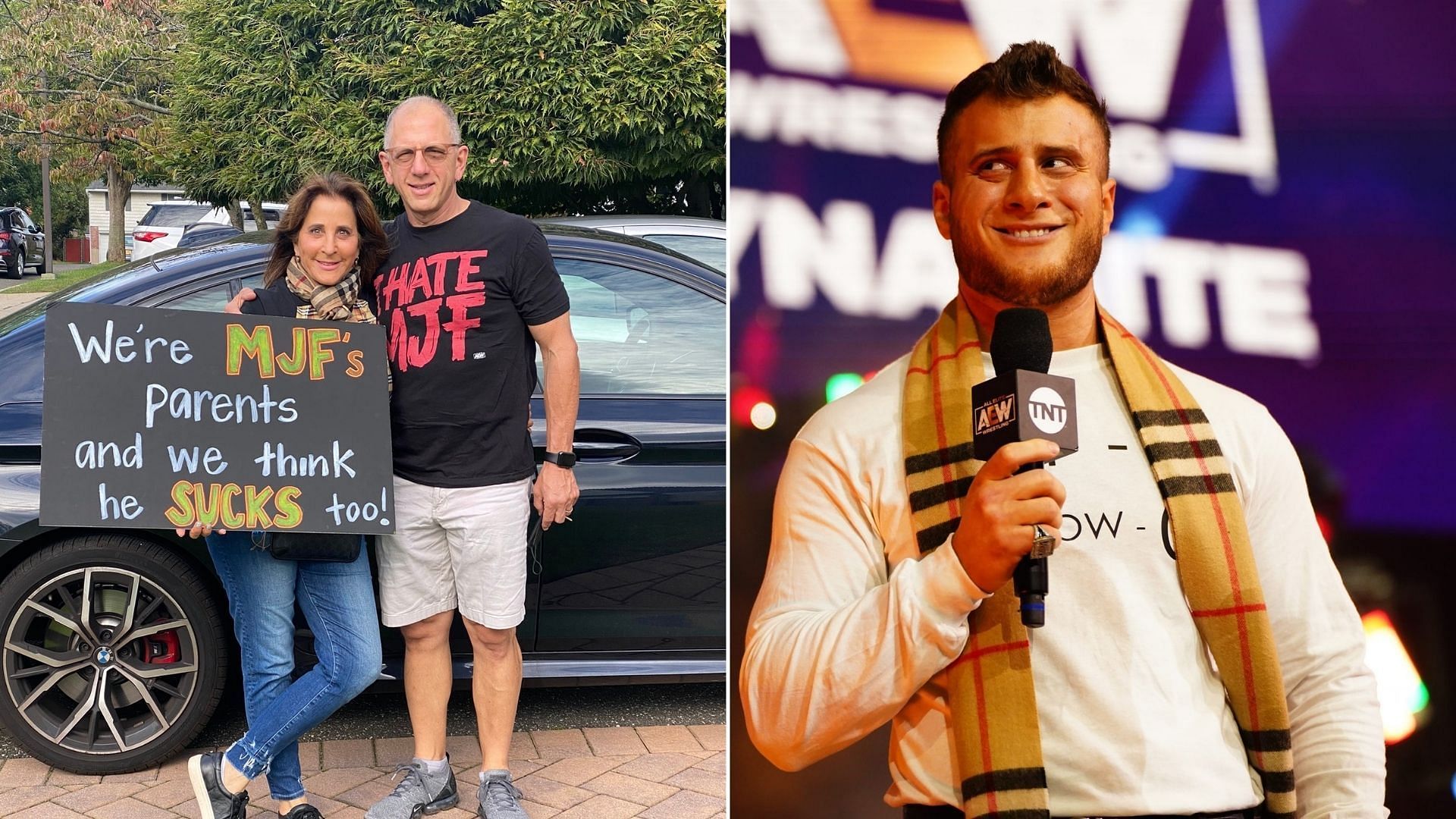 Aew Star Mjf Pokes Fun At His Mom On Mothers Day 