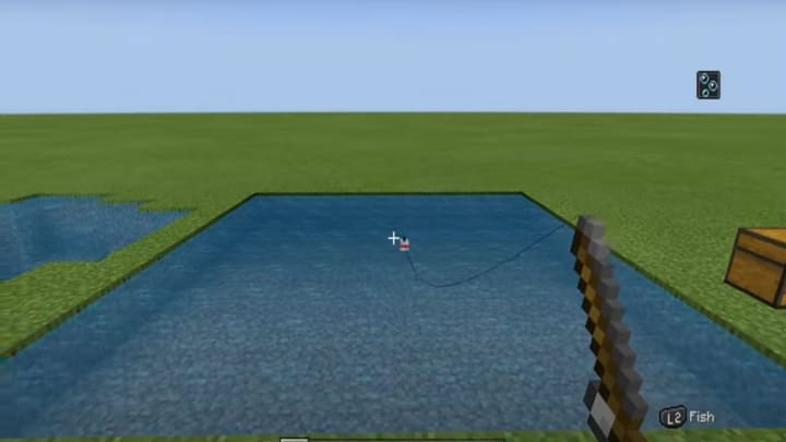 Optimal conditions for fishing in Minecraft