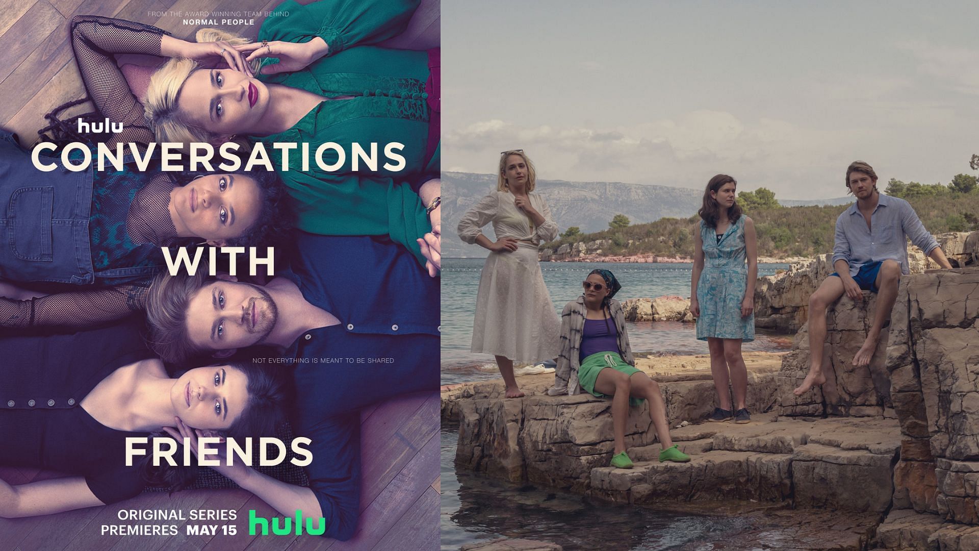 Hulu&#039;s Conversations with Friends will premiere on Sunday, May 15 (Image via @ConvosOnHulu/Twitter)