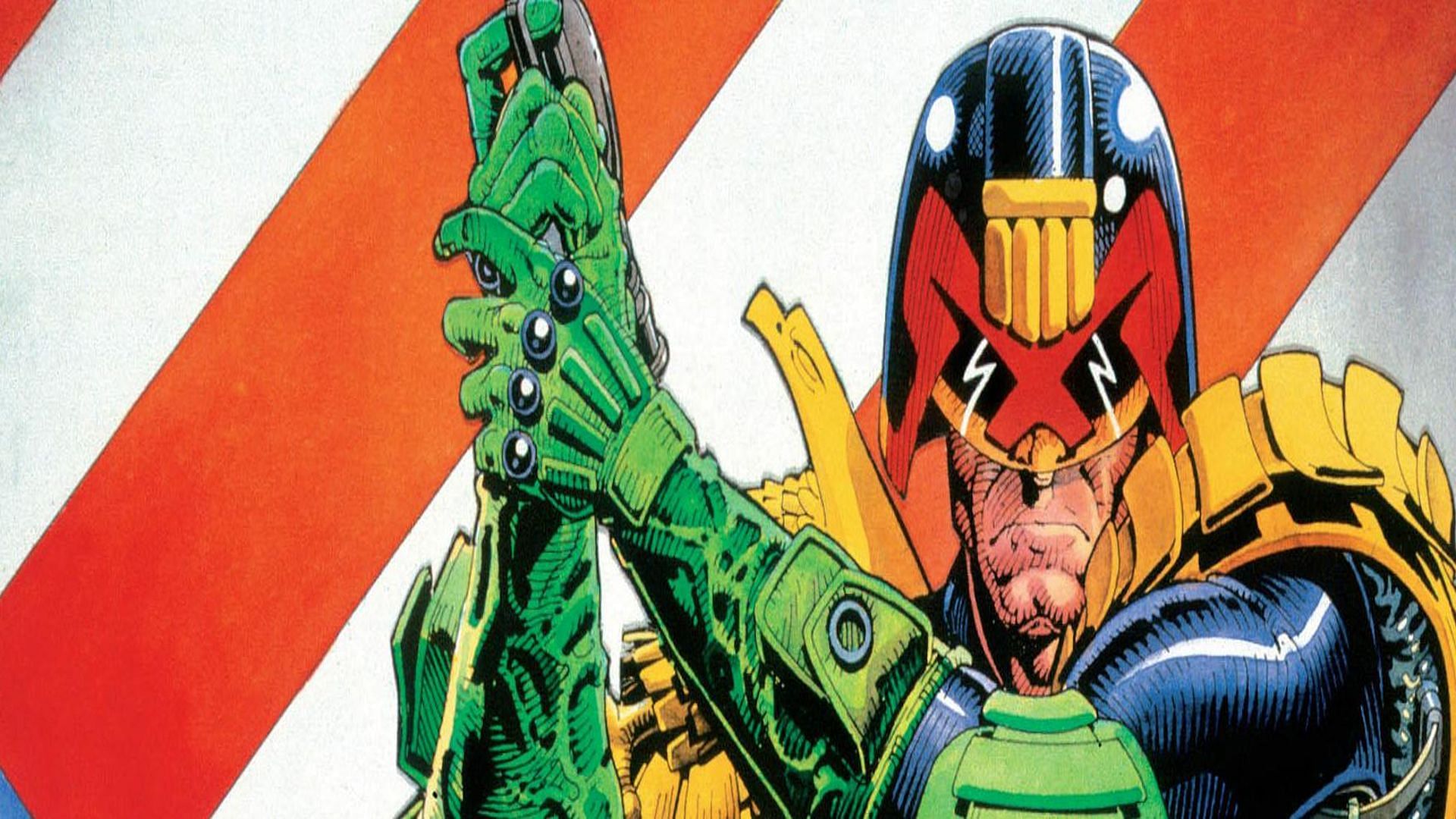 He is the law (Image via 2000 AD)