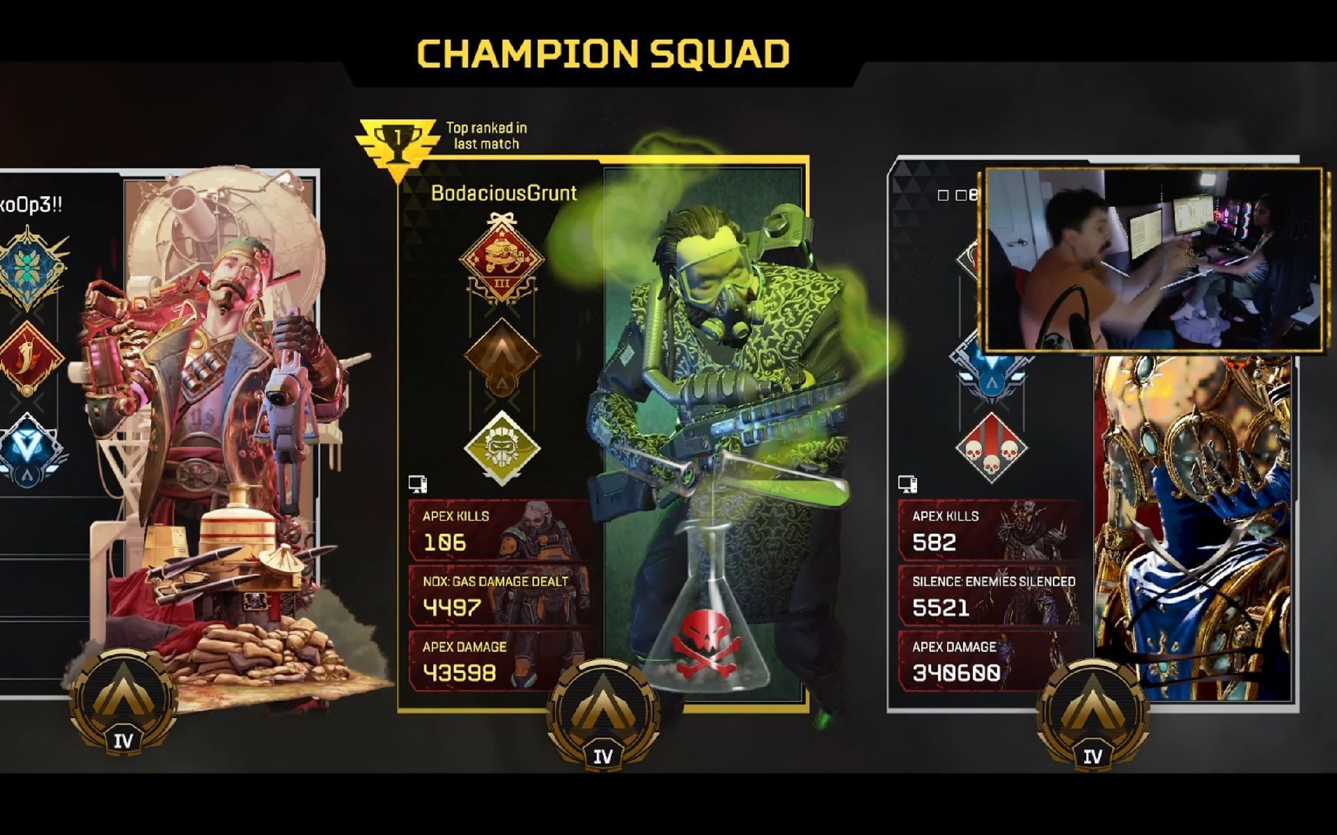 Twitch streamer lashes out at his wife while playing Apex Legends on stream