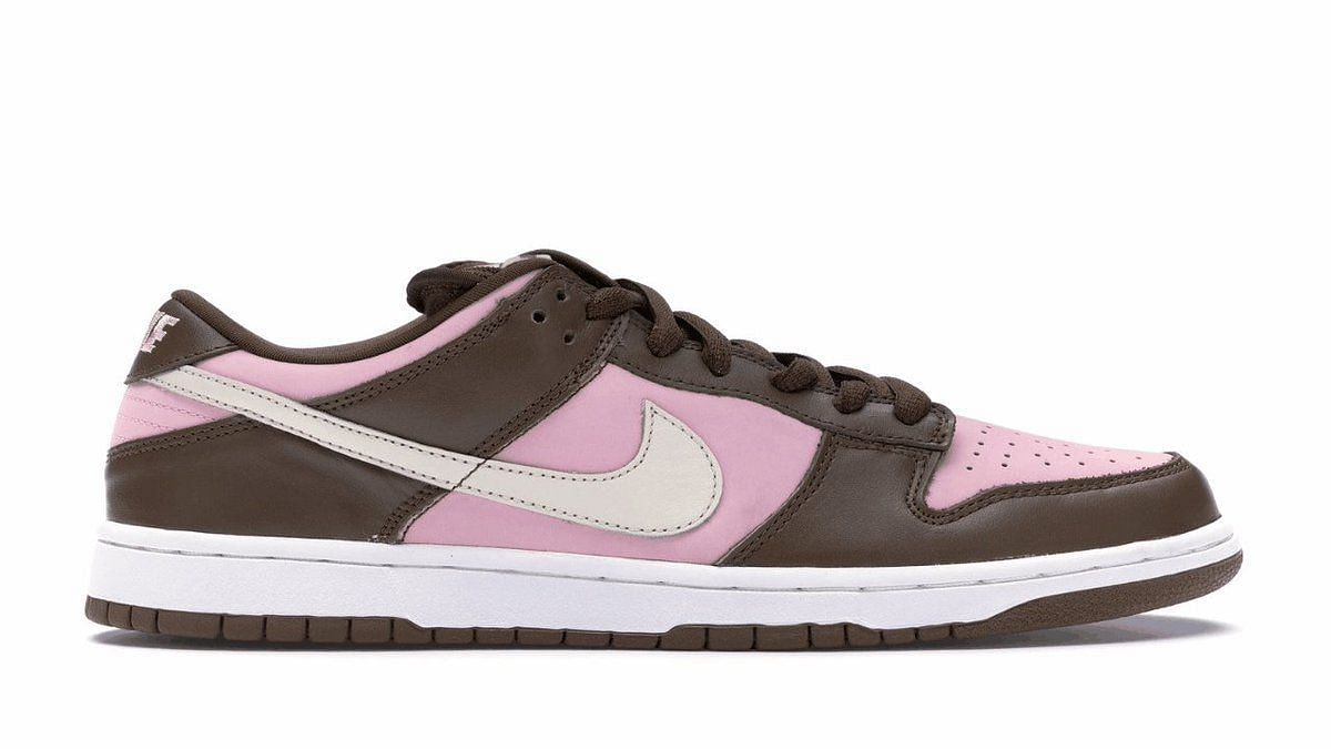 brown and pink nike sb