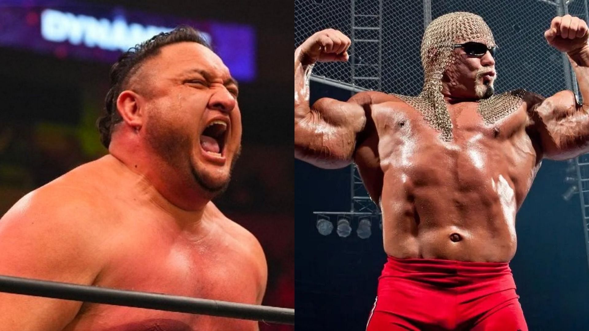 Samoa Joe and Scott Steiner were both big stars in TNA Wrestling