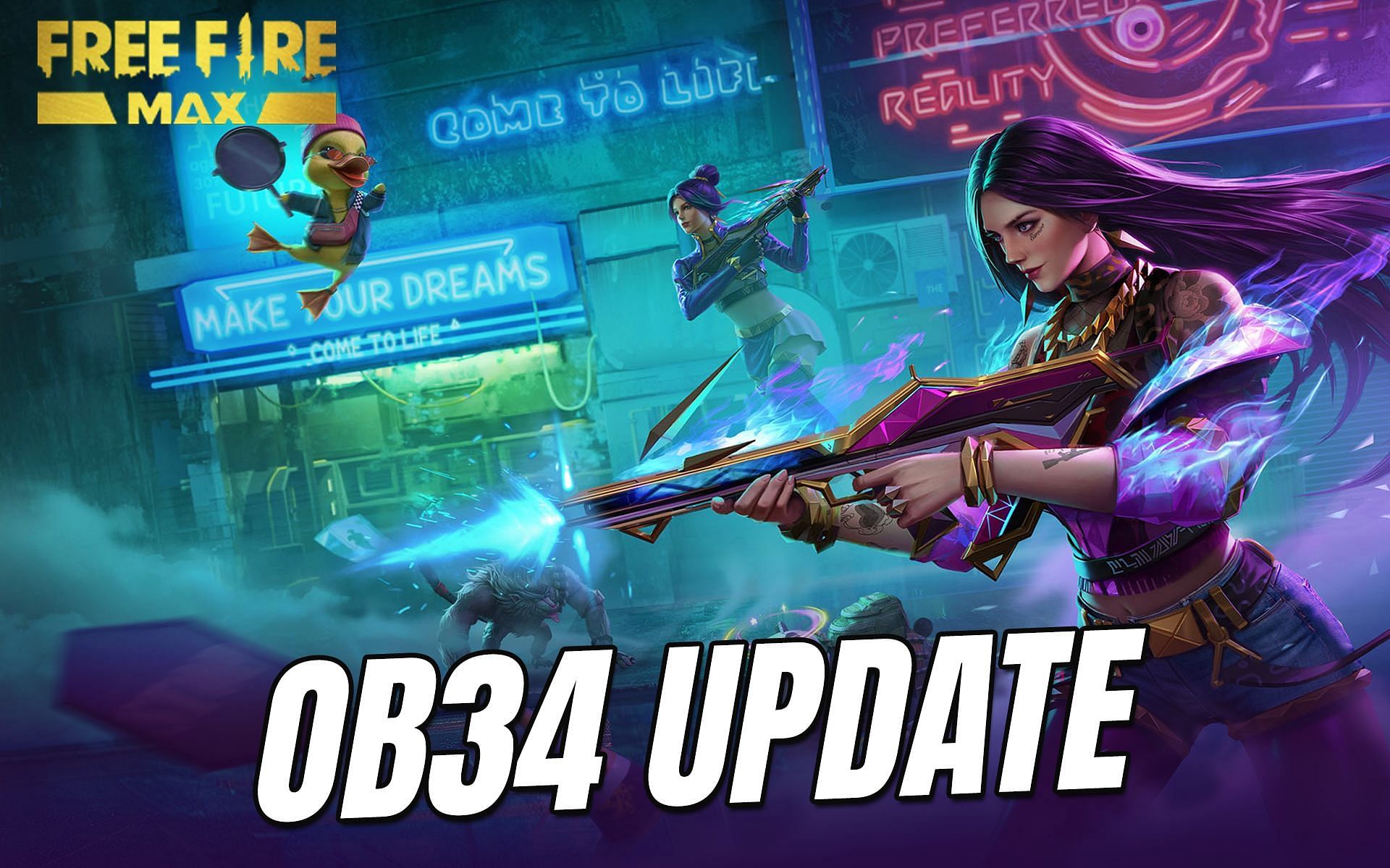 free fire max naruto update date