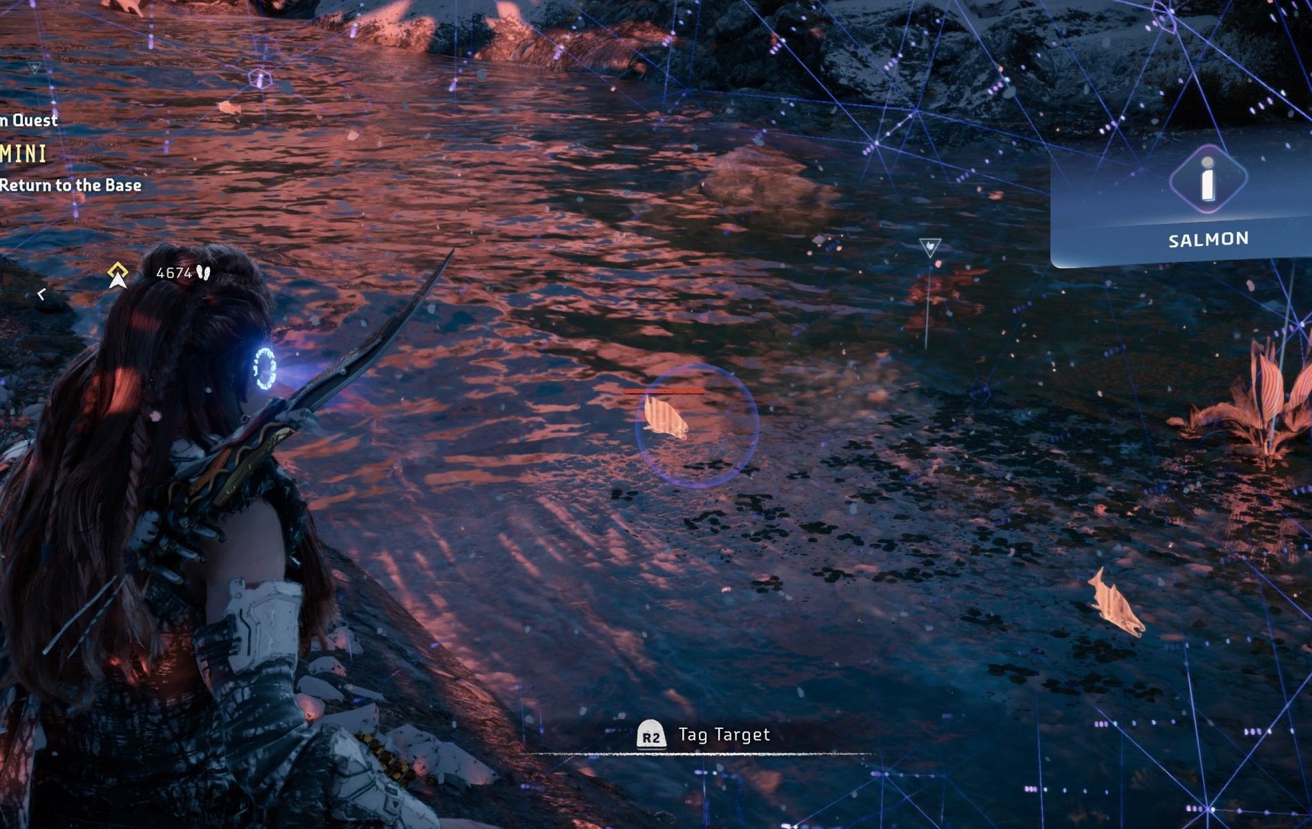 How to get Salmon in Horizon Forbidden West