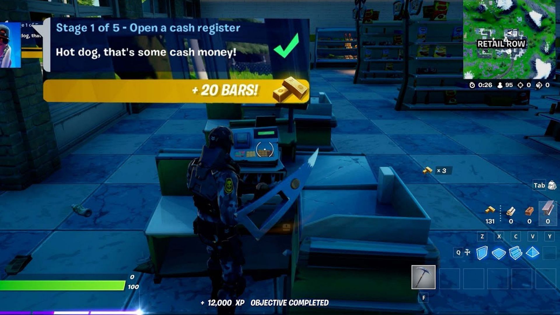 Where to find and open Cash Registers in Fortnite Chapter 3