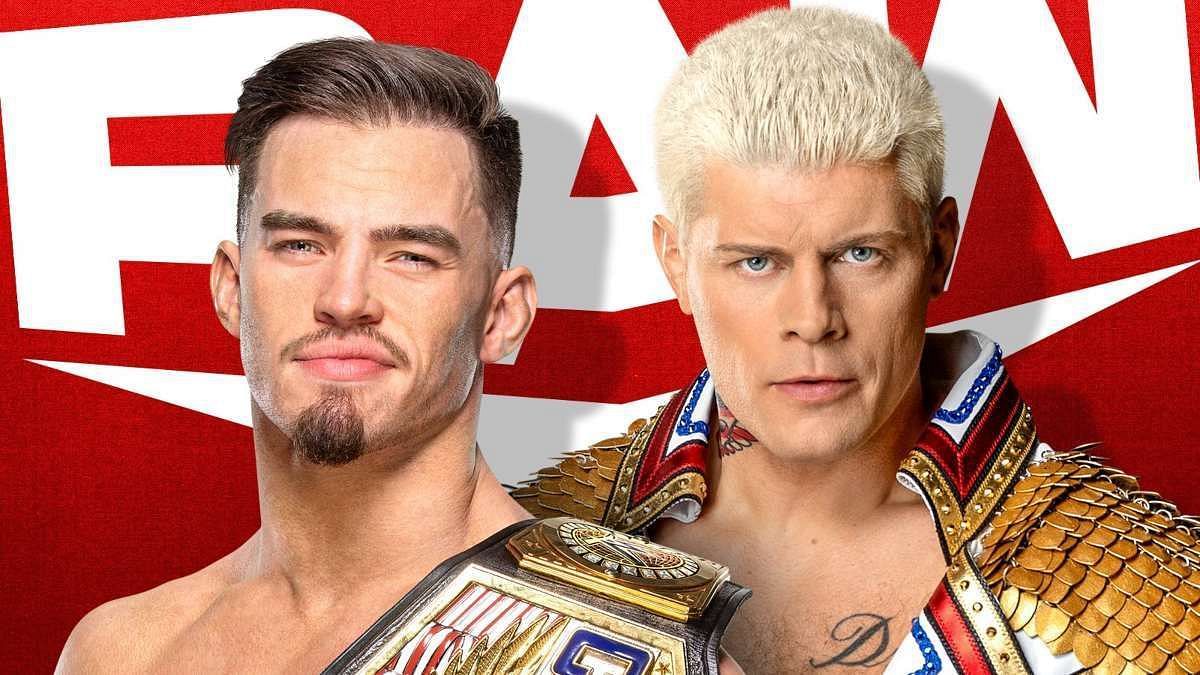 Cody Rhodes faced Theory for WWE United States Championship