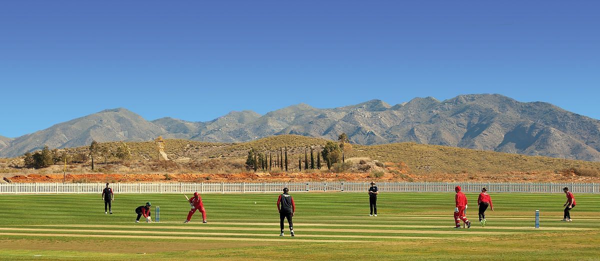 Desert Springs Cricket Ground in Almeria, Spain
