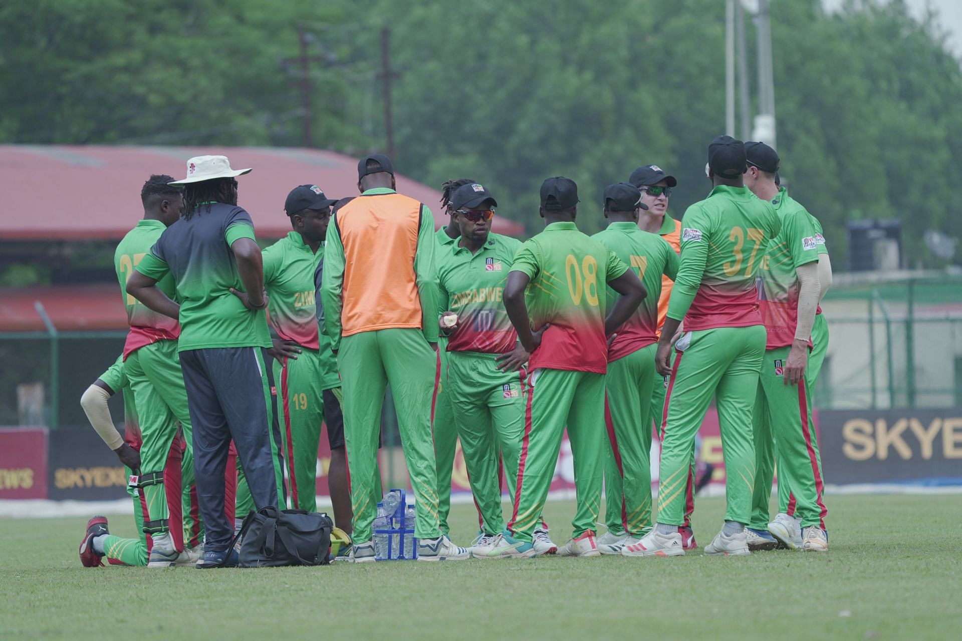 ज़िम्बाब्वे &#039;ए&#039; टीम (Photo - Nepal Cricket Twitter)