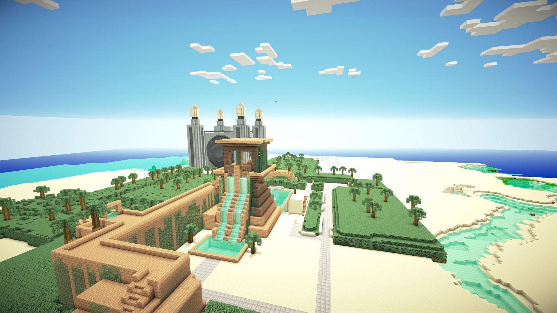 Bring one of the most beloved water parks in the world into your next game session (Image via TonyArnold2/Minecraft Forums)