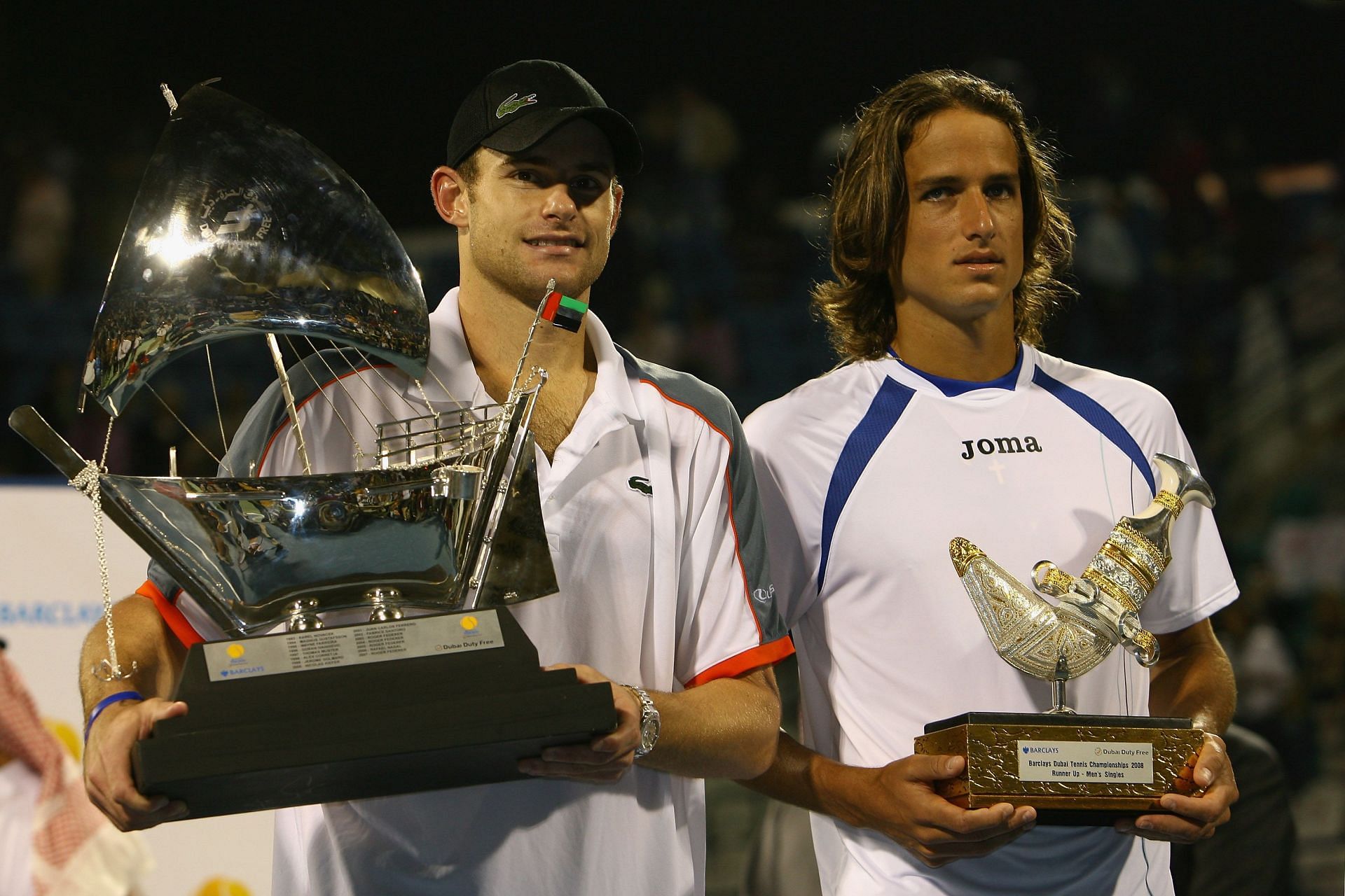 Andy Roddick beat Nadal and Djokovic en route to the 2008 Dubai title