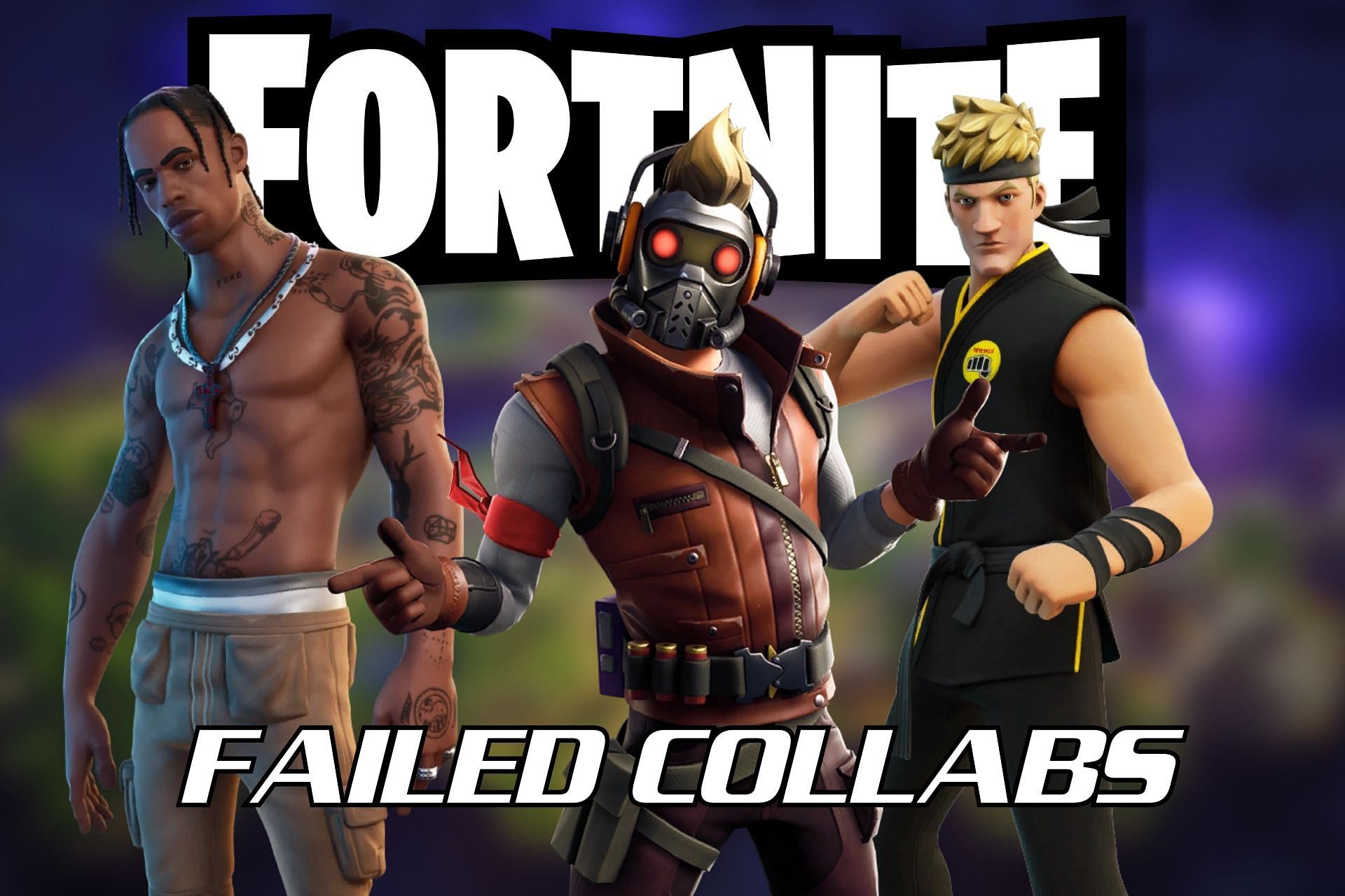 Fortnite has had some collaborations that failed terribly (Image via Sportskeeda)