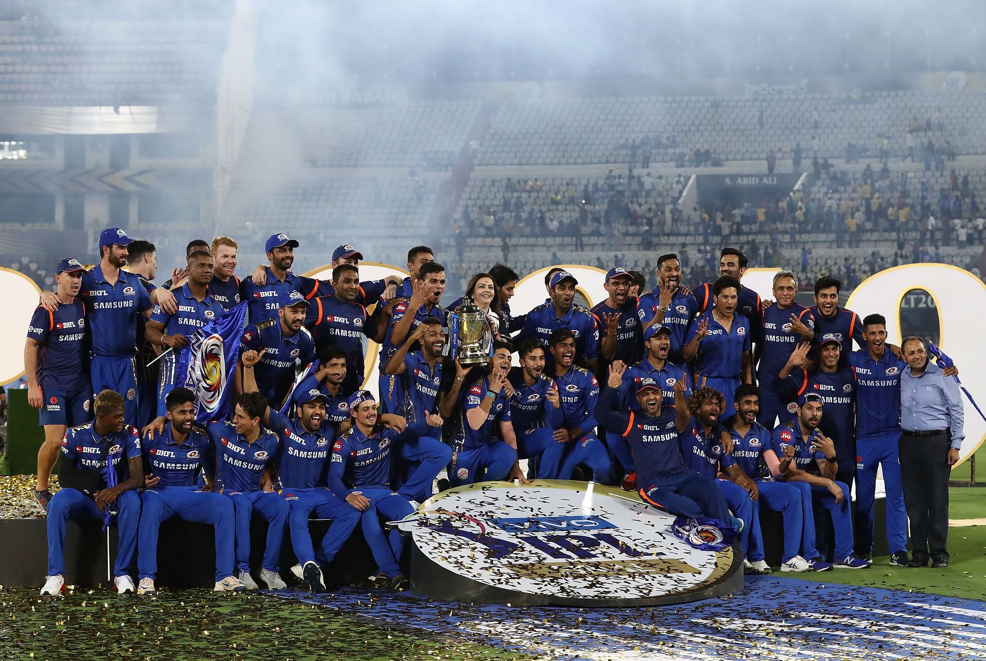 Mumbai Indians are the most successful side in the IPL, having won the league a record five times.