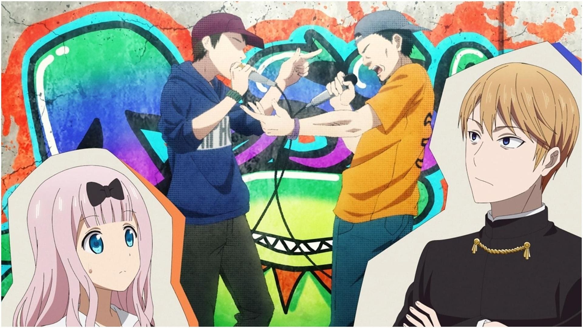 Kaguya Sama Love Is War Season 3 Episode 5 Chika Learns Rap From Mc Miyuki Maki Befriends Miyuki And Ishigami