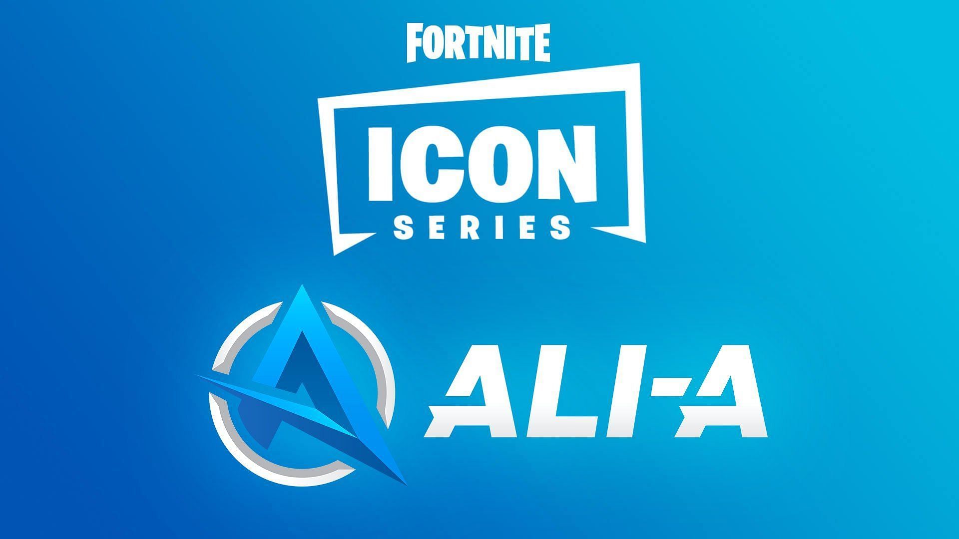 Ali-A&#039;s icon series skin has finally been leaked and is arriving soon to the loop (Image via Twitter/Ali-A)