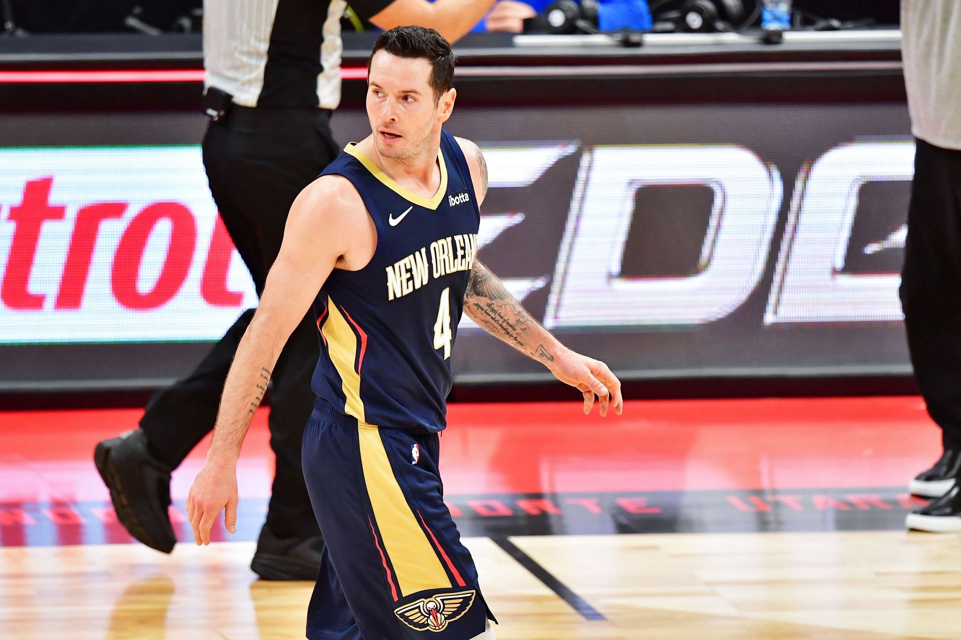 JJ Redick during his time with the New Orleans Pelicans.