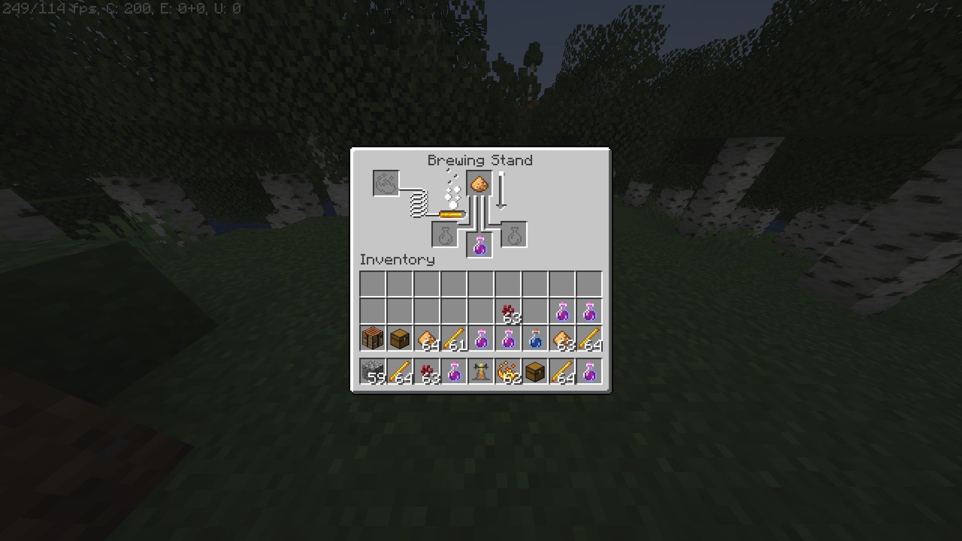 How to make a strength II potion in Minecraft