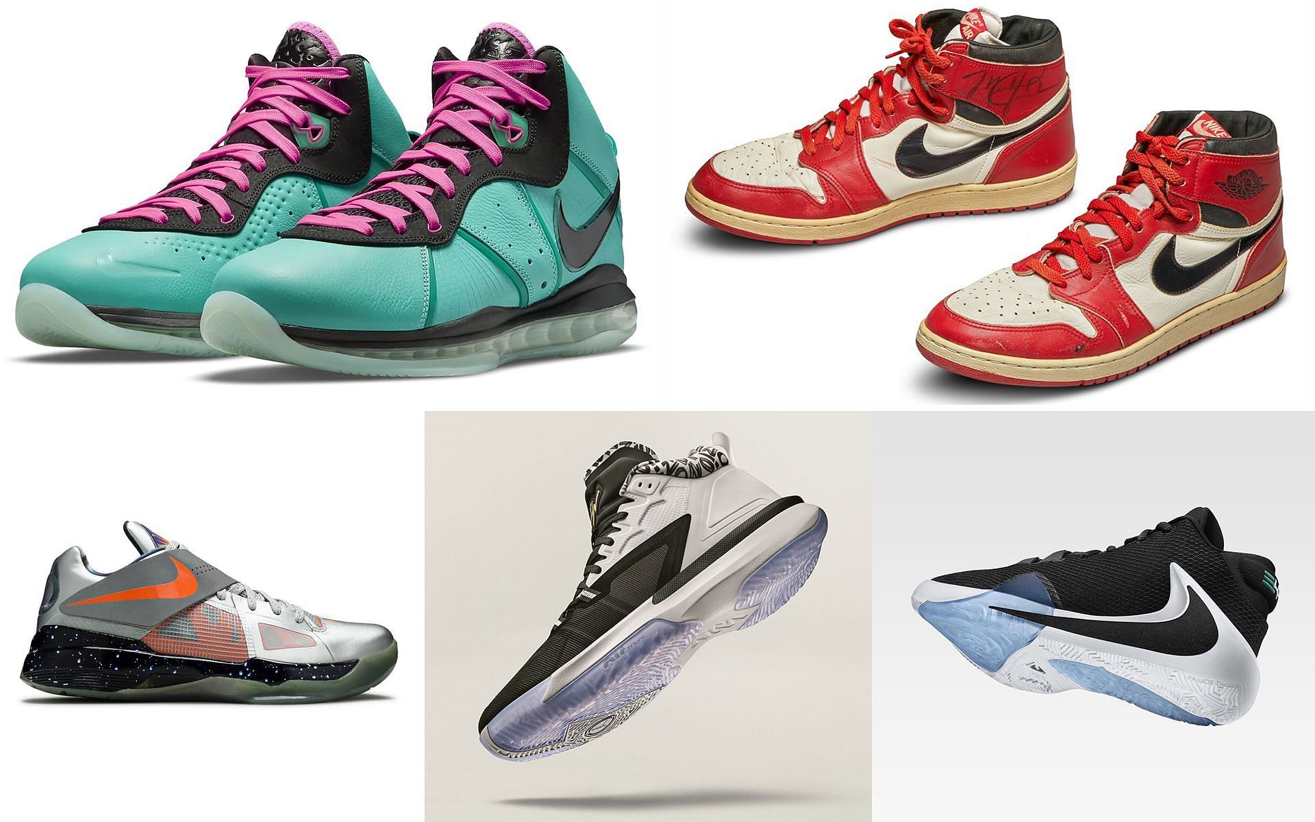 5 Best Nike NBA Signature Sneakers Of All Time