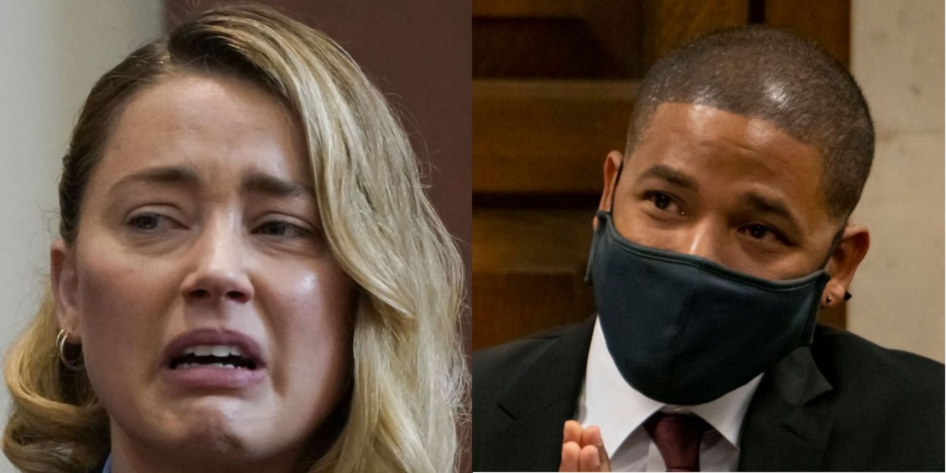 Netizens mentioned that Jussie Smollett and Amber Heard are &quot;alike&quot; with their actions (Image via Getty Images)
