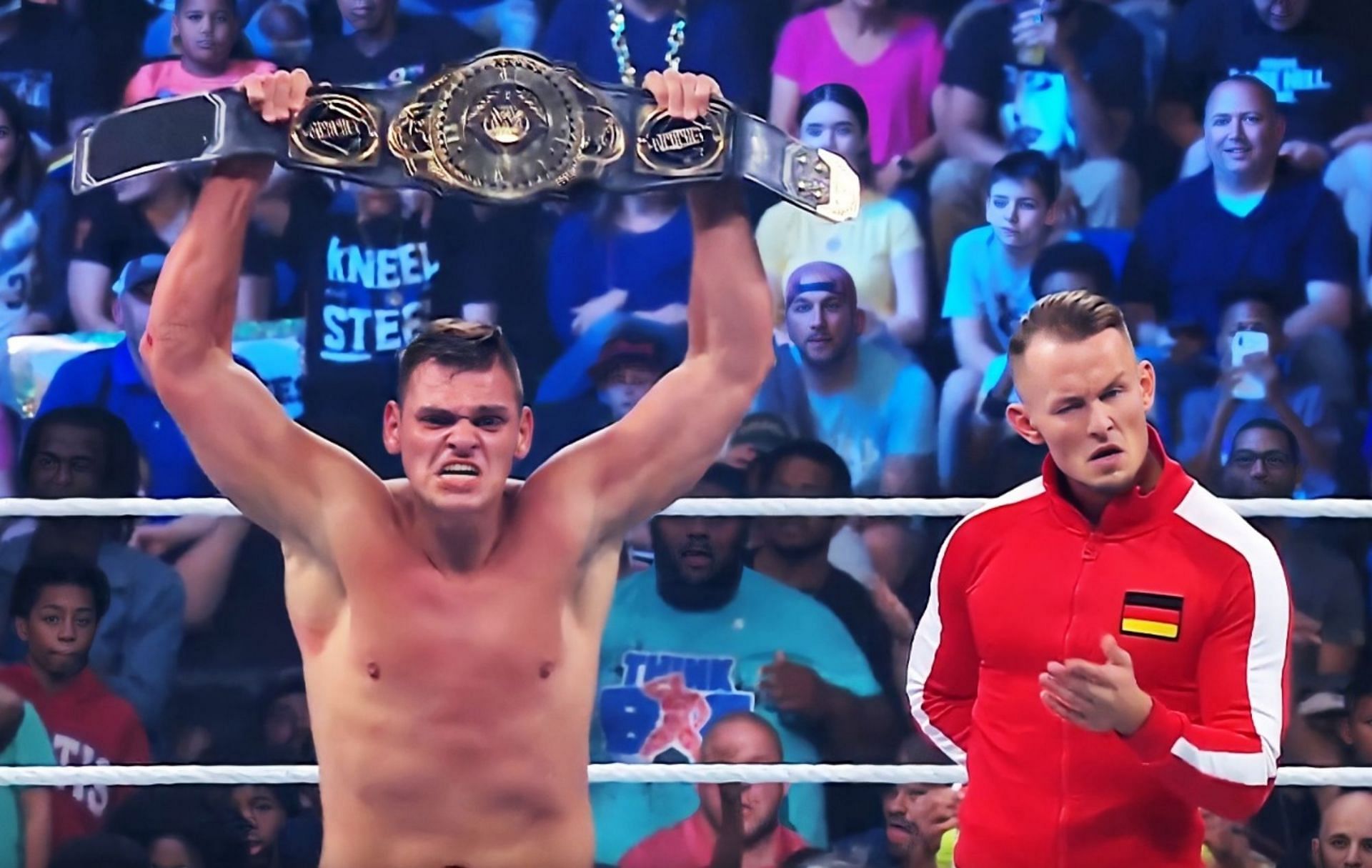 WWE SmackDown में गंथर ने चैंपियनशिप जीती 