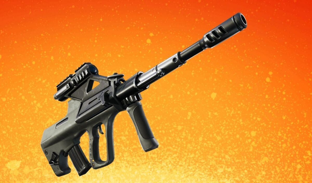 The Striker Burst Assault Rifle has also been affected by the latest Fortnite update (Image via Epic Games)