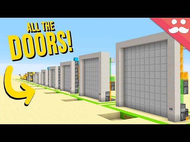 How To Make A Piston Door In Minecraft S 1 19 Update