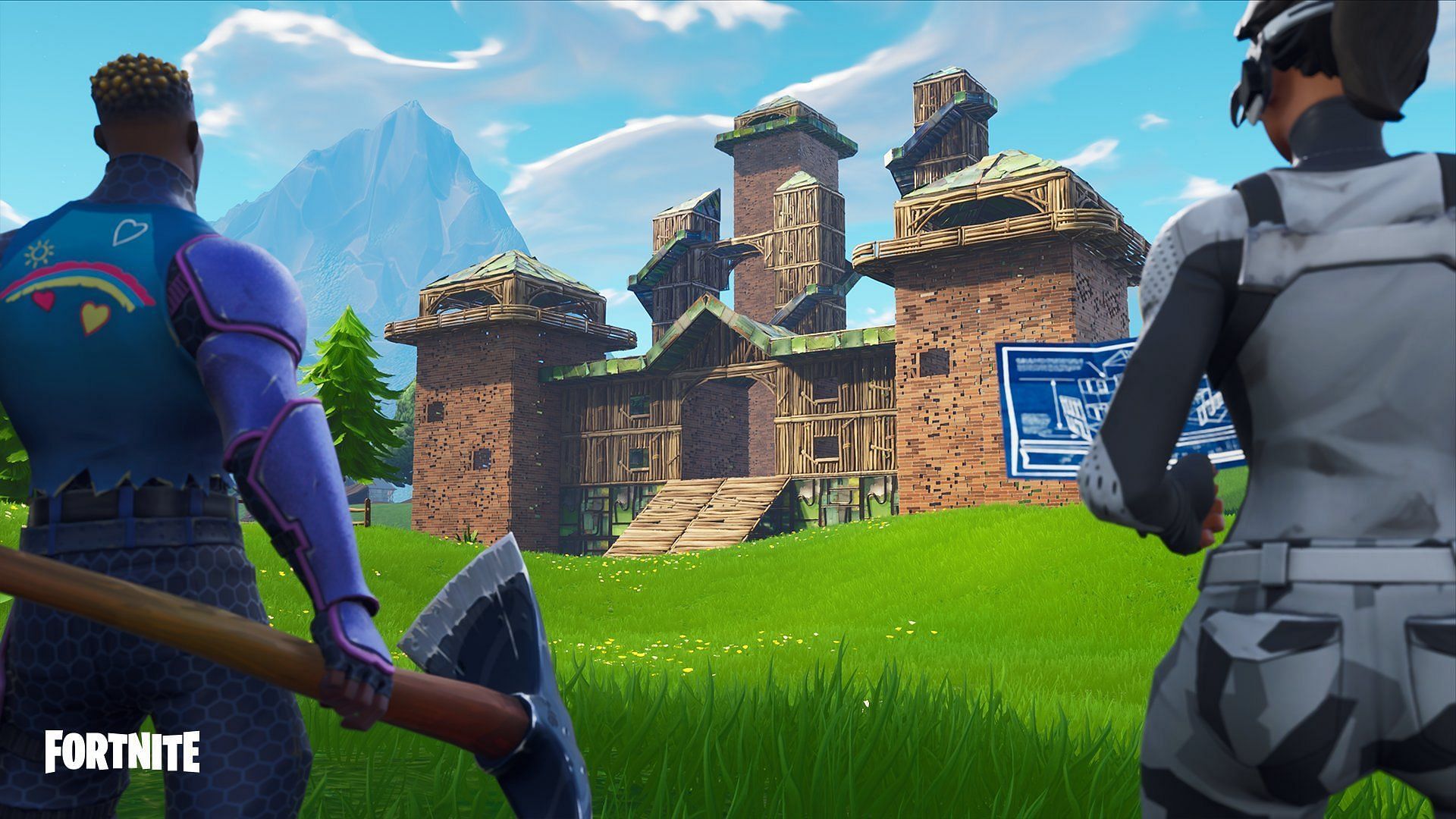 Fortnite&#039;s Turbo Build completely changed the game. (Image via Epic Games)