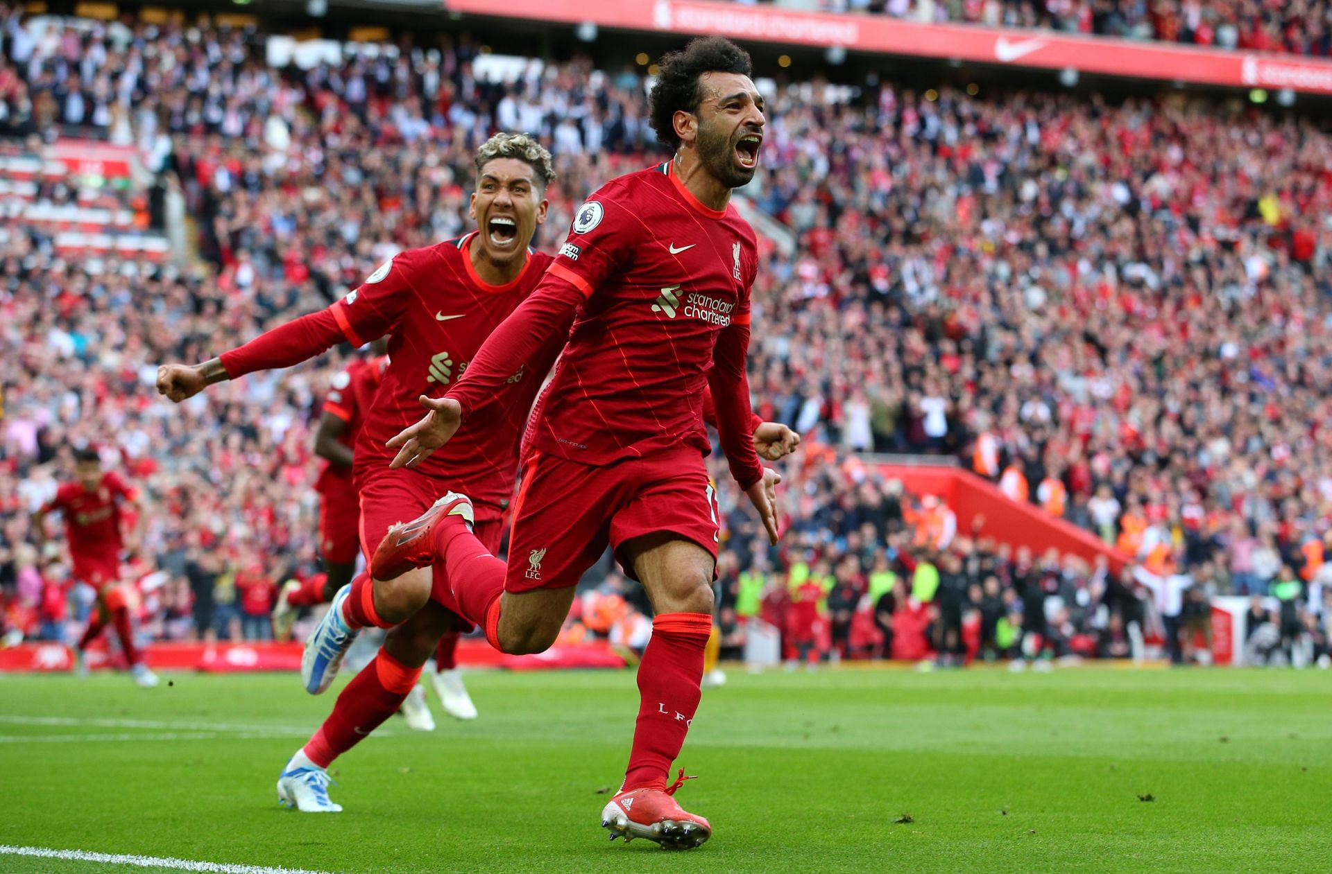 Salah had a terrifc time away from home last season