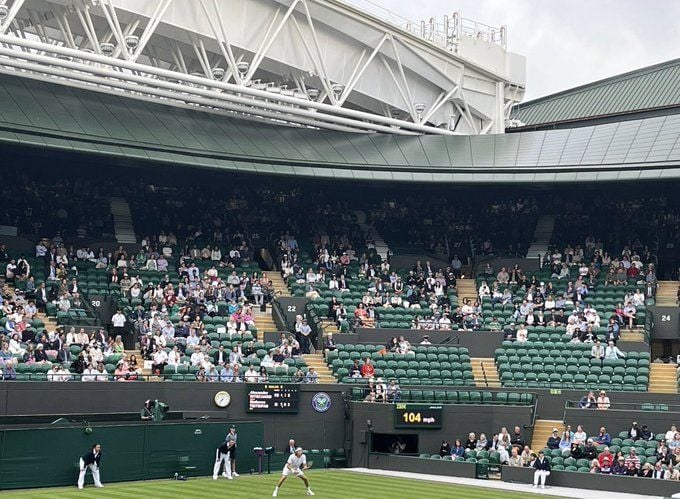 Why Are There So Many Empty Seats At Wimbledon