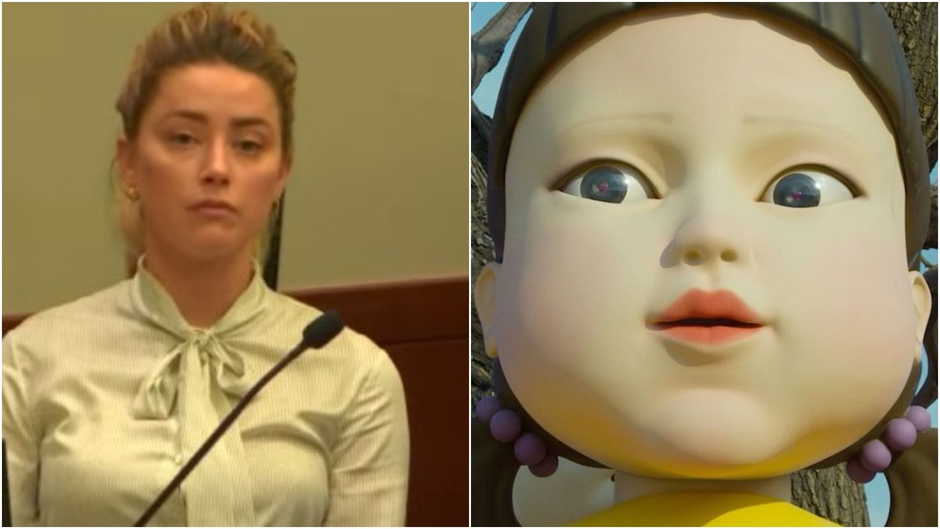 Why this Amber Heard Squid Game meme is taking over the internet ahead