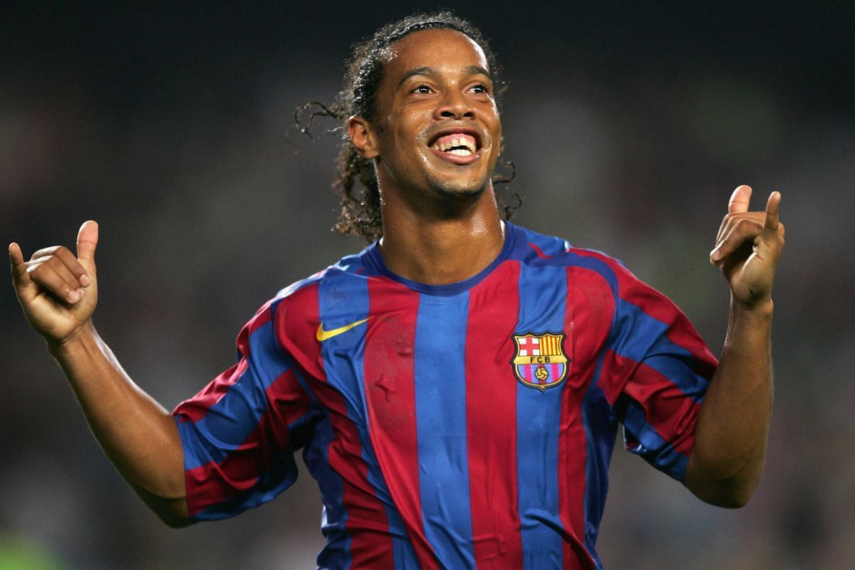 Ronaldinho is a Barca icon