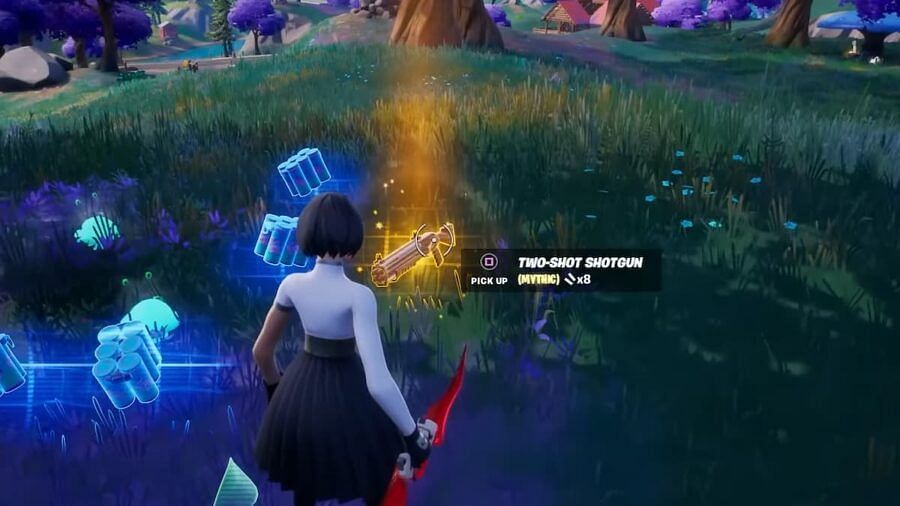 There are some Fortnite tricks that let you double your loot (Image via Epic Games)