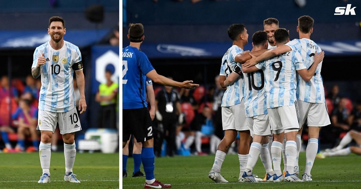 Argentina 5-0 Estonia: Watch all goals and highlights as Lionel Messi ...