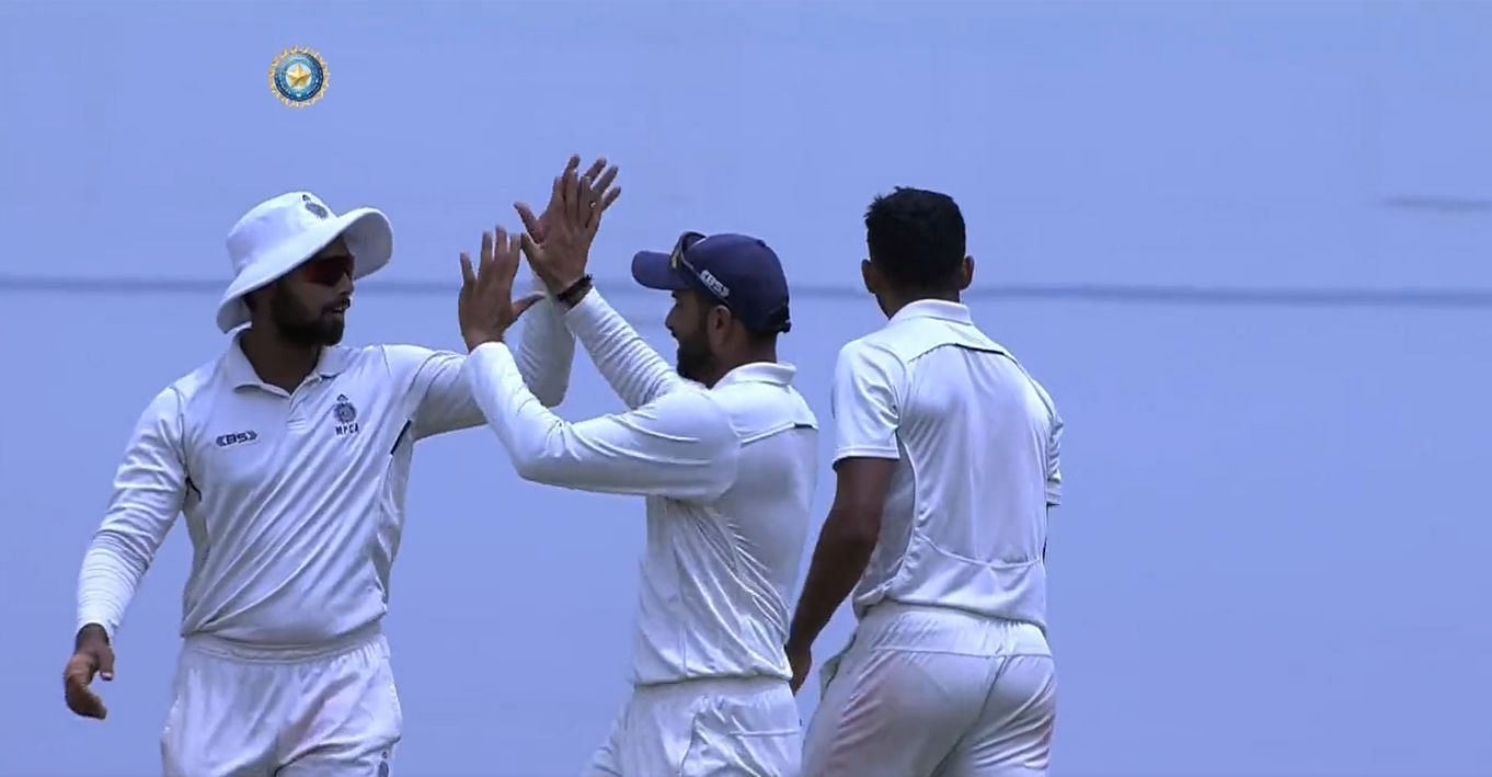 Madhya Pradesh have qualified for the Ranji Trophy 2022 final. Pic: BCCI
