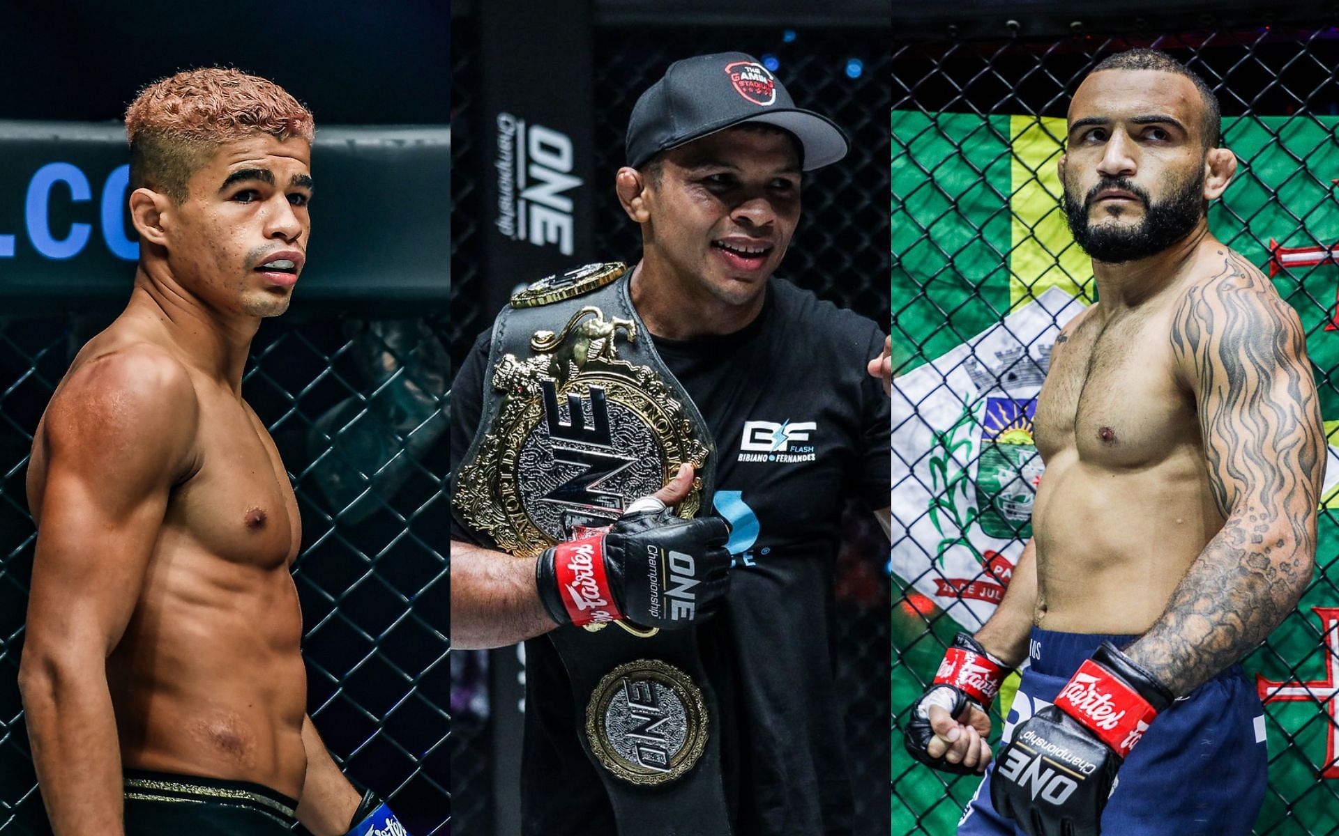 Bibiano Fernandes (center) says the bantamweight division could be the most stacked weight class in ONE Championship. [Photos ONE Championship]
