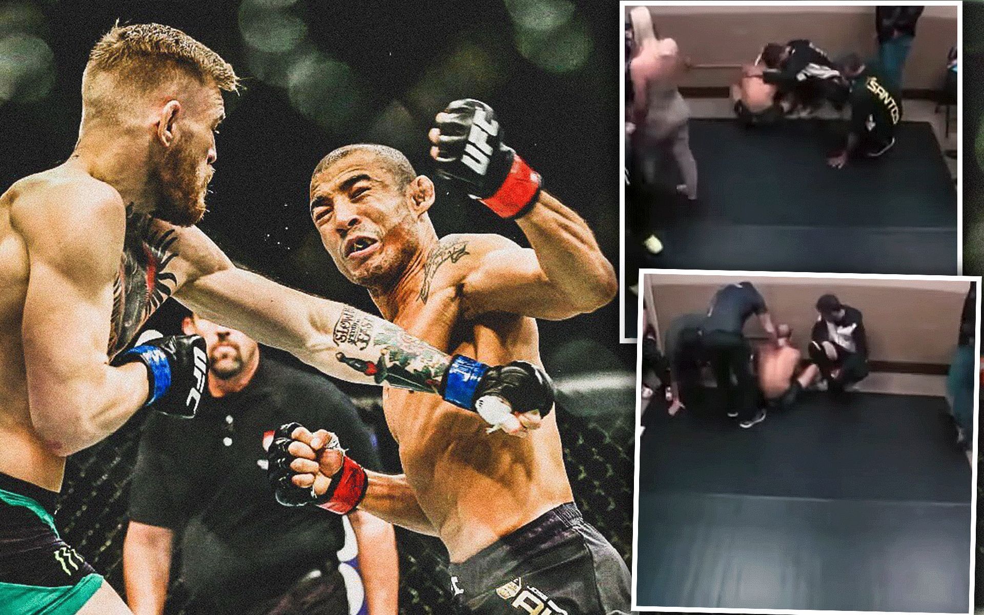 Watch When an emotional Jose Aldo was consoled by teammates following devastating loss to Conor