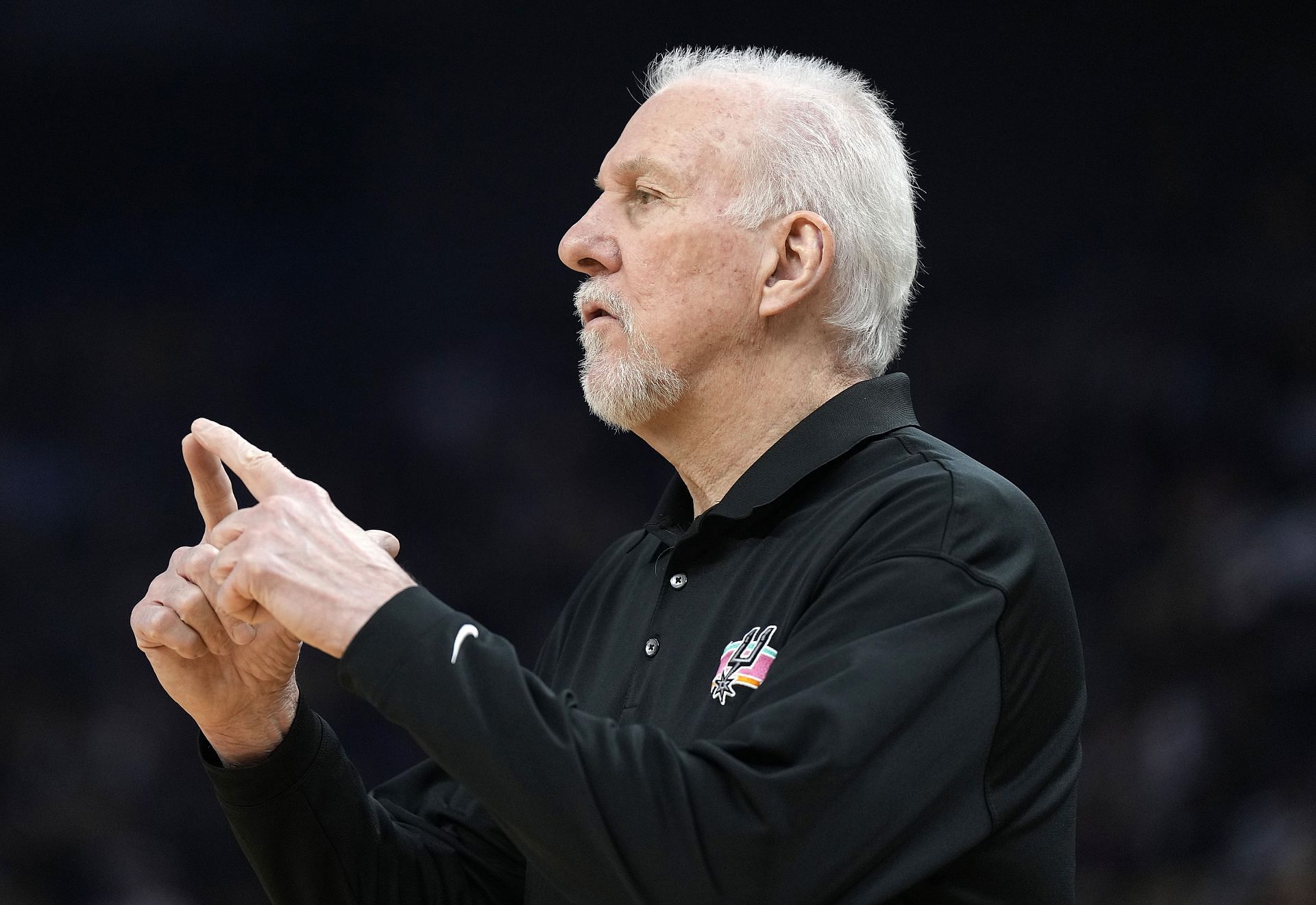 San Antonio Spurs Gregg Popovich became the winningest coach in the regular season.