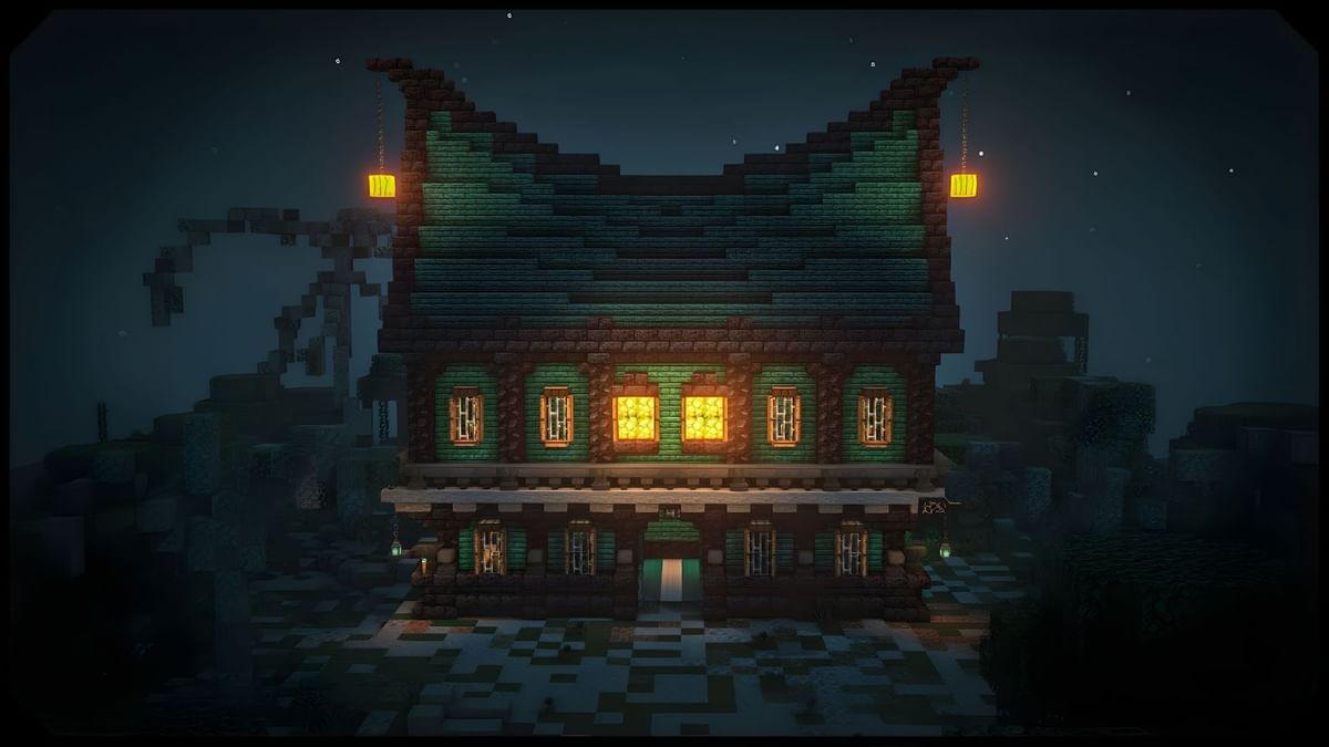 5 best Minecraft Haunted House BluePrints