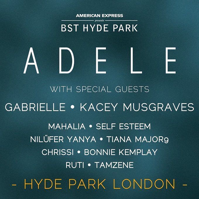 Adele Hyde Park concert 2022: Lineup, tickets, dates, and all you need to  know